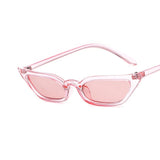 COOYOUNG Small Cat Eye Sunglasses Tint Candy Colorful Female Eyewear Sun Glasses Fashion Lunettes Gafas De Sol UV400