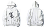 GONTHWID Harajuku Toy Bear Print Hooded Sweatshirts Streetwear Hip Hop Casual Pullover Hoodies 2020 Mens Fashion Outwear Tops