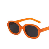 Yoovos Oval Women Sunglasses Small Frame Sunglasses Women Vintage Eyewear Brand Designer Sun Glasses Women Hip-Hop Men Okulary