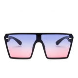 Vintage Retro Gradient Big Frame Gafas Shades