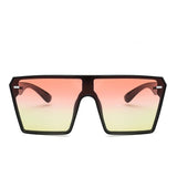 Vintage Retro Gradient Big Frame Gafas Shades