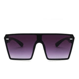 Vintage Retro Gradient Big Frame Gafas Shades