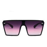 Vintage Retro Gradient Big Frame Gafas Shades