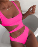 One Piece Cut Out Monokini