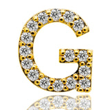 Gold Teeth Grillz Top Crystal Grills Dental Mouth Punk Teeth Caps Cosplay Party Tooth Rapper Funny Jewelry Gift