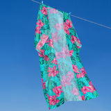 Floral Backless Monokini