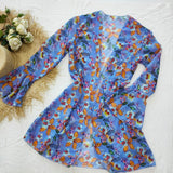 Floral Backless Monokini