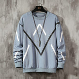Solid Black and White LD Sweatshirt