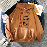 Studio Mens Clothing Harajuku Thicken Swetshirts Anime Prints Clothes Funny Thicken Hoodies Fashion Crewneck sweatshirts New