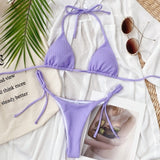 Polka Dot Brazilian Bikini Set