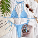 Polka Dot Brazilian Bikini Set