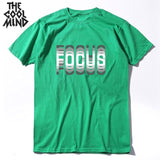 COOLMIND 100% cotton summer loose focus print men T shirt casual loose o-neck men tshirt short sleeve t-shirt male tee shirts