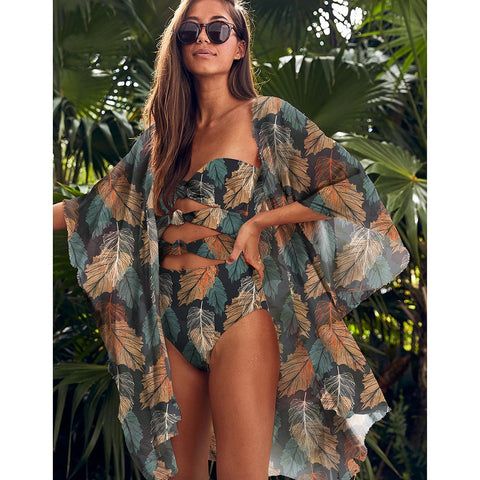 Floral Backless Monokini