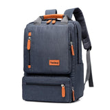 Casual Business Men Computer Backpack Light 15 inch Laptop Bag 2021 Waterproof Oxford cloth Lady Anti-theft Travel Backpack Gray